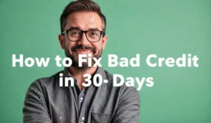 Credit Repair: How to Fix Bad Credit in 30 Days 2025 - credit repair how guide